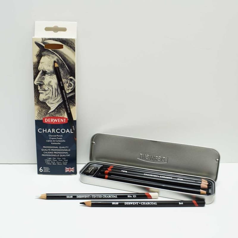 Derwent Charcoal Pencils and Sets