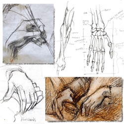 #115-DRAWING HANDS: Anatomy and Expression 